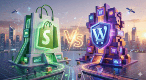 השוואה בין Shopify ל-WordPress לחנות אונליין
