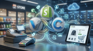 סנכרון חנות Shopify עם קופה רושמת Verifone ו-Comax